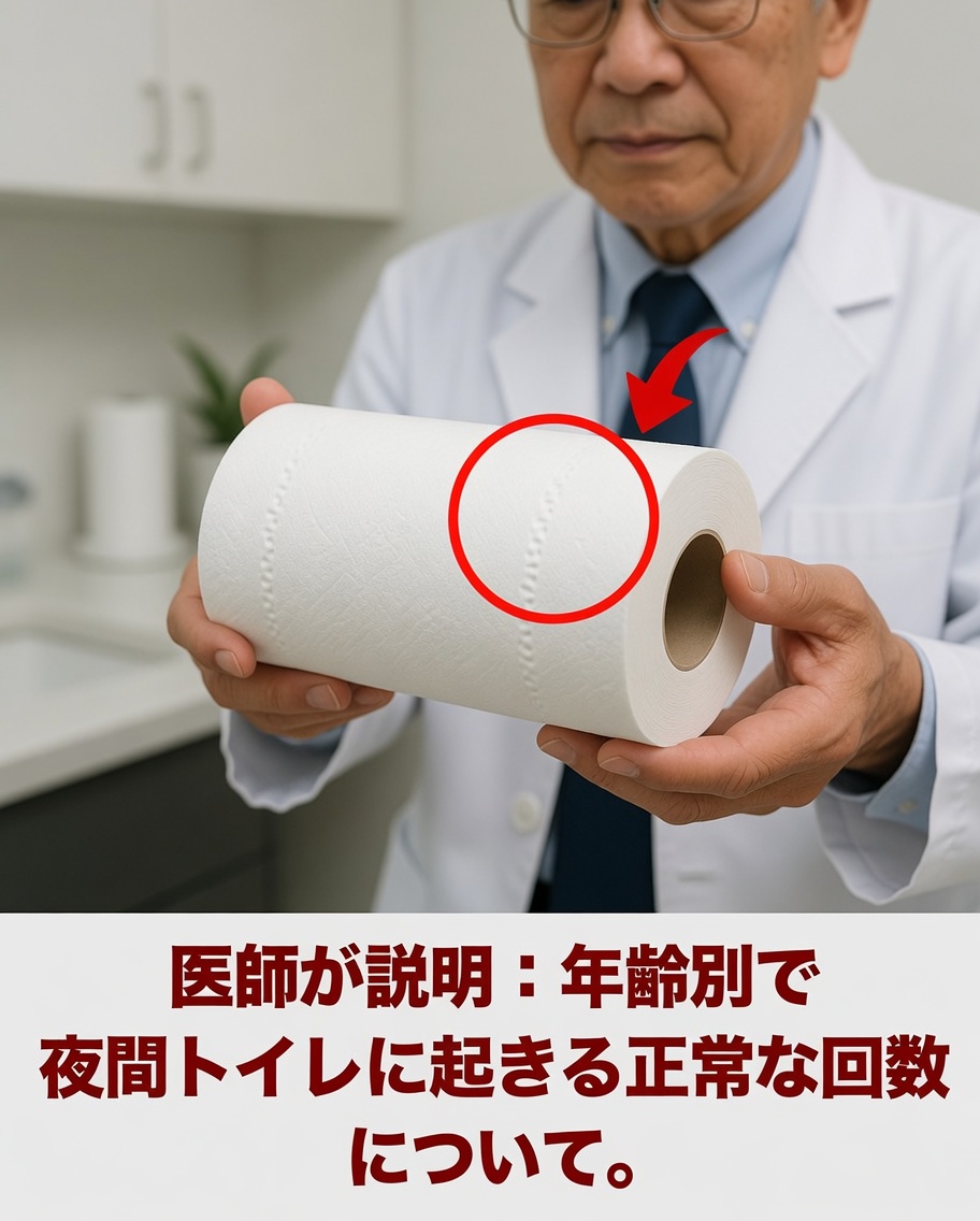 夜間に排尿のために起きるのは何回が正常？医師が年齢別に解説