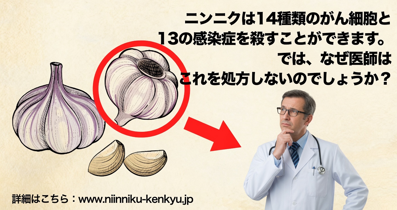 ニンニクの大きな評判：がんや感染症について科学が語ること、そして医師がめったに処方しない理由