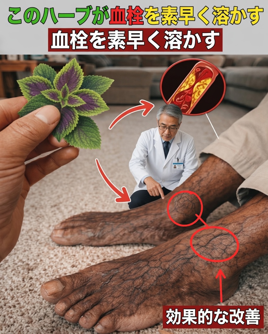 自然に血行を改善し、血栓のリスクを減らすのに役立つ6つの強力なハーブ