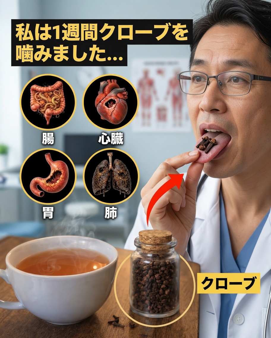 クローブを7日間毎日噛んでみた――体の反応で驚いたこと