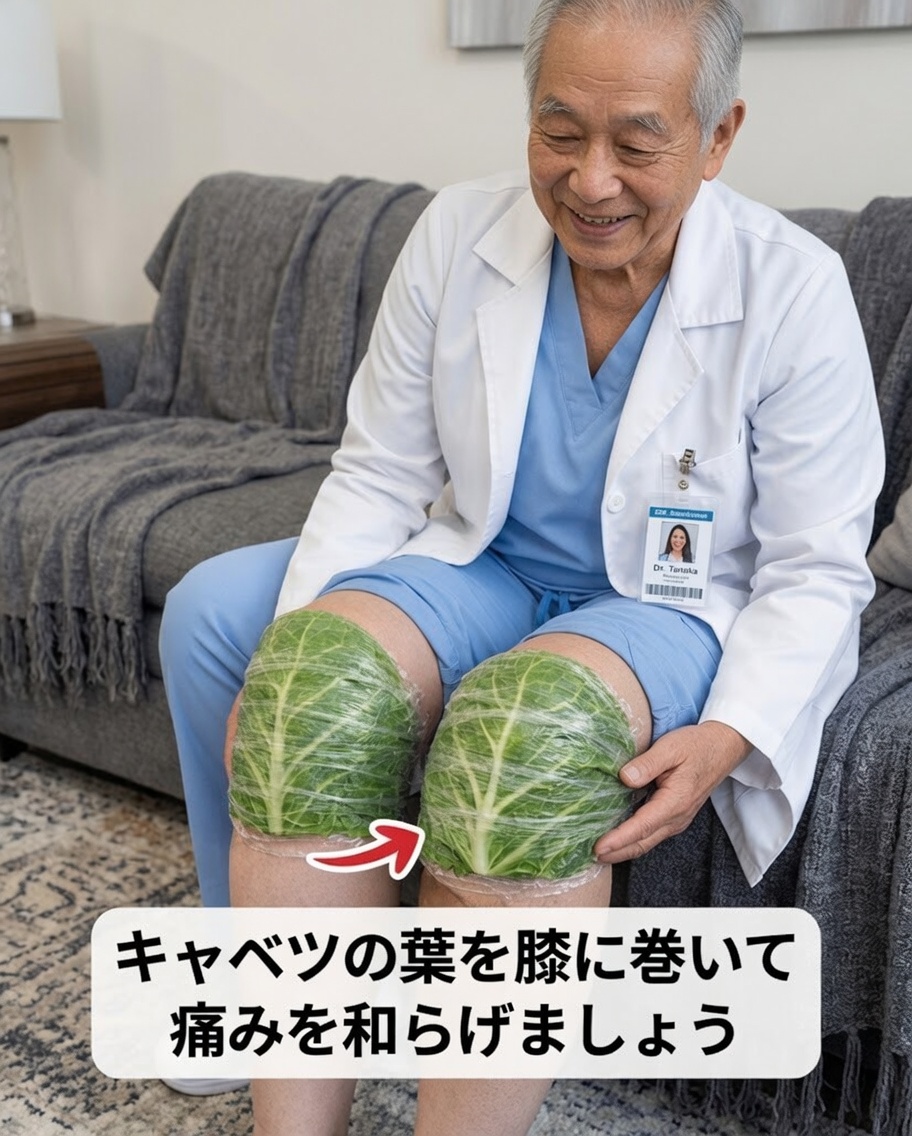 シンプルなキャベツの葉が膝の不快感を和らげるのか、考えたことはありますか？