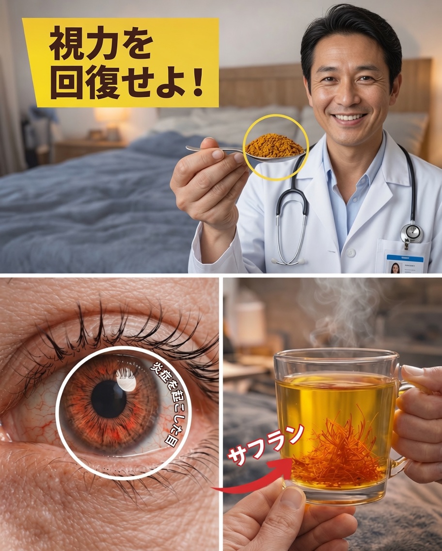 高齢者のためのウコン：シンプルな夜の習慣が、自然なかたちで目の健康をサポートするのでしょうか？
