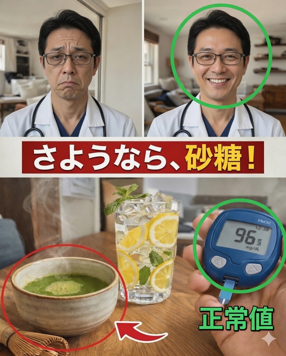 これを毎日飲めば糖が消える！糖尿病と闘うのに役立つ天然ドリンク！