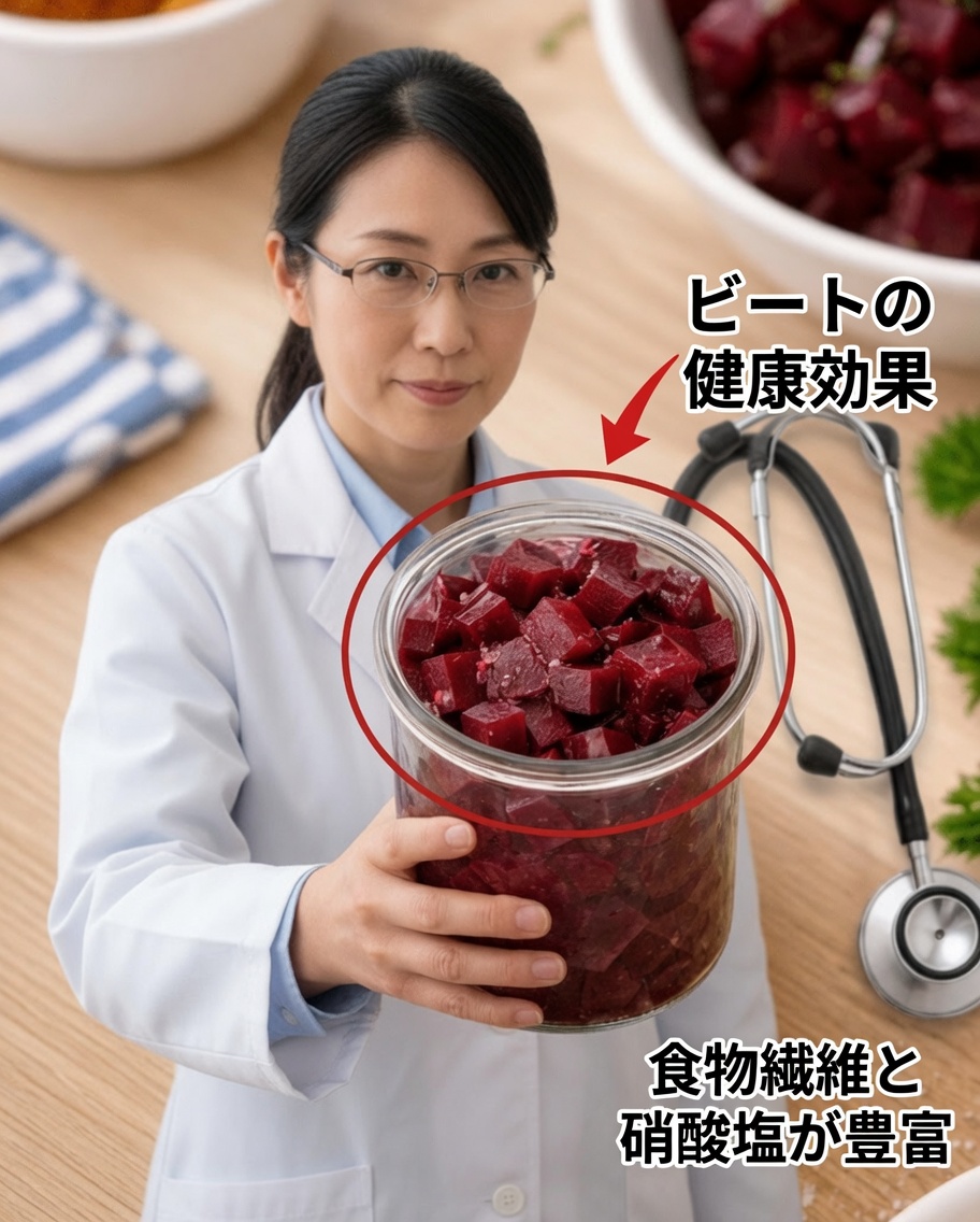 ビーツの効能：腎臓、肝臓、血圧、血糖値、視力、血行を自然にサポート