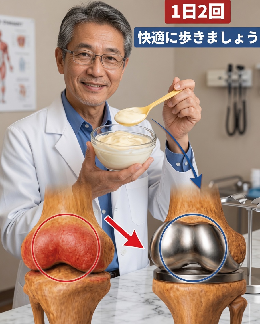 97歳の整形外科医が、加齢とともに膝の軟骨を守るのに役立つシンプルな食品を明かす