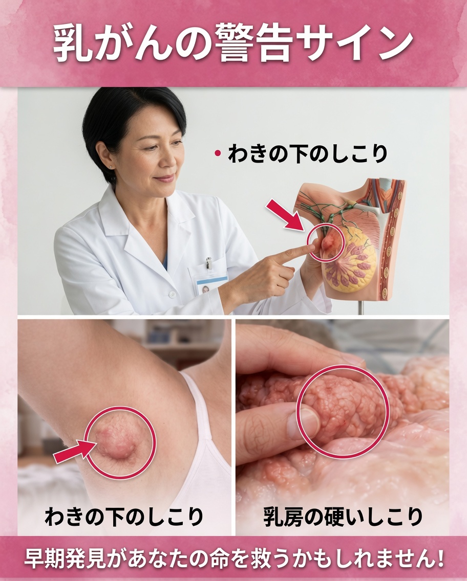 女性の乳がんの警告サイン：早期発見のためにすべての女性が知っておくべきこと