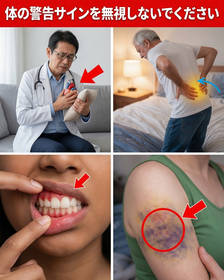 体が発する7つの静かなサイン：深刻な栄養欠乏の可能性と、手遅れになる前の改善方法