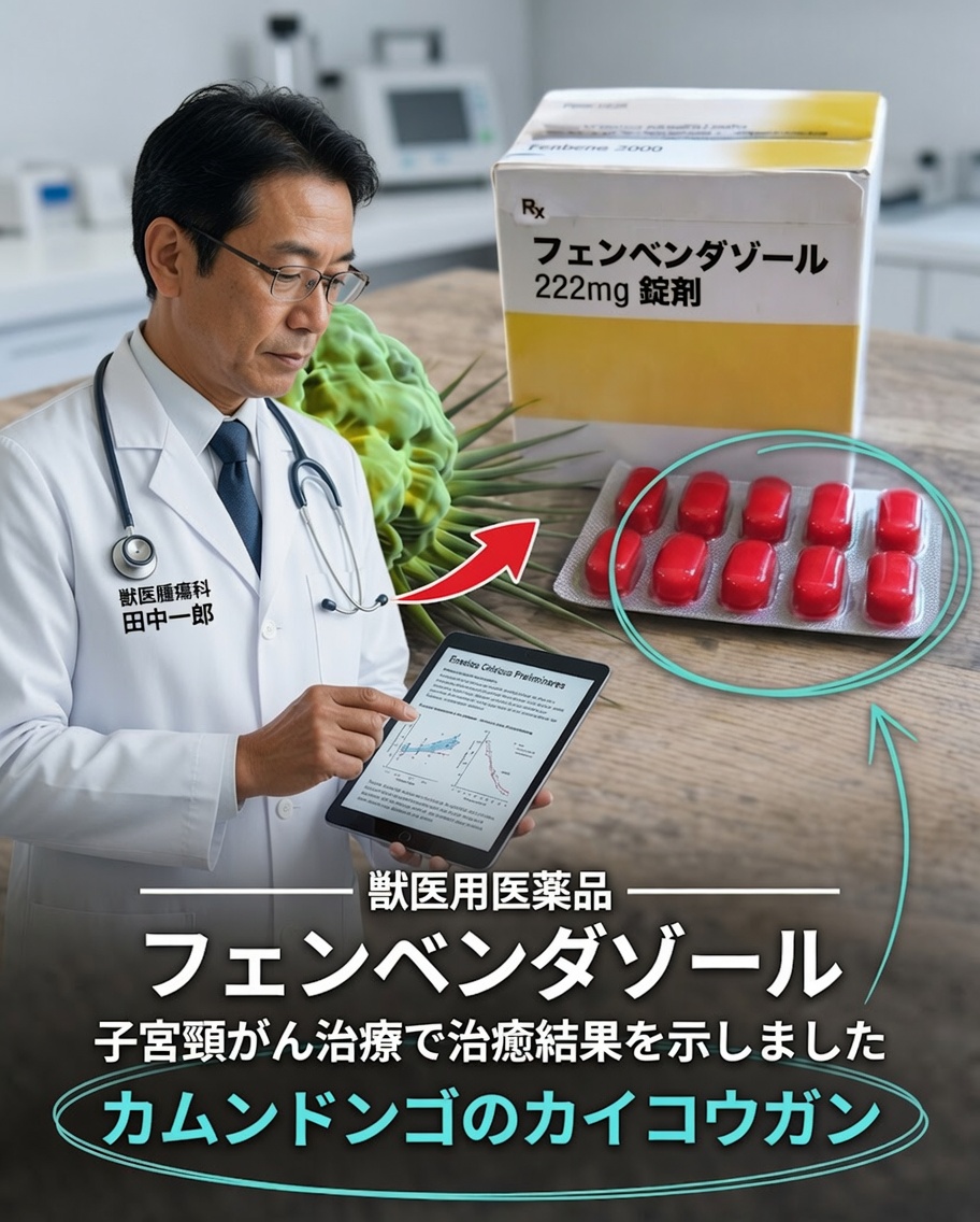一般的な獣医用駆虫薬は子宮頸がん研究に役立つのか？2025年の研究が科学界の関心を呼ぶ