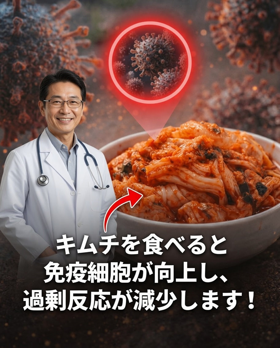 あなたの日々の献立が、気づかないうちに免疫システムを調整しているかもしれませんか？