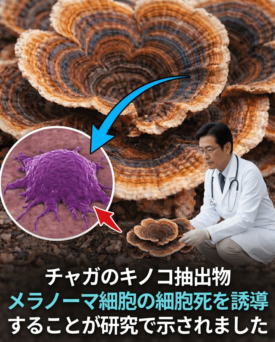 ターキー・テール（カワラタケ）キノコ抽出物は、メラノーマ細胞研究に新たな視点をもたらす可能性があるのか？