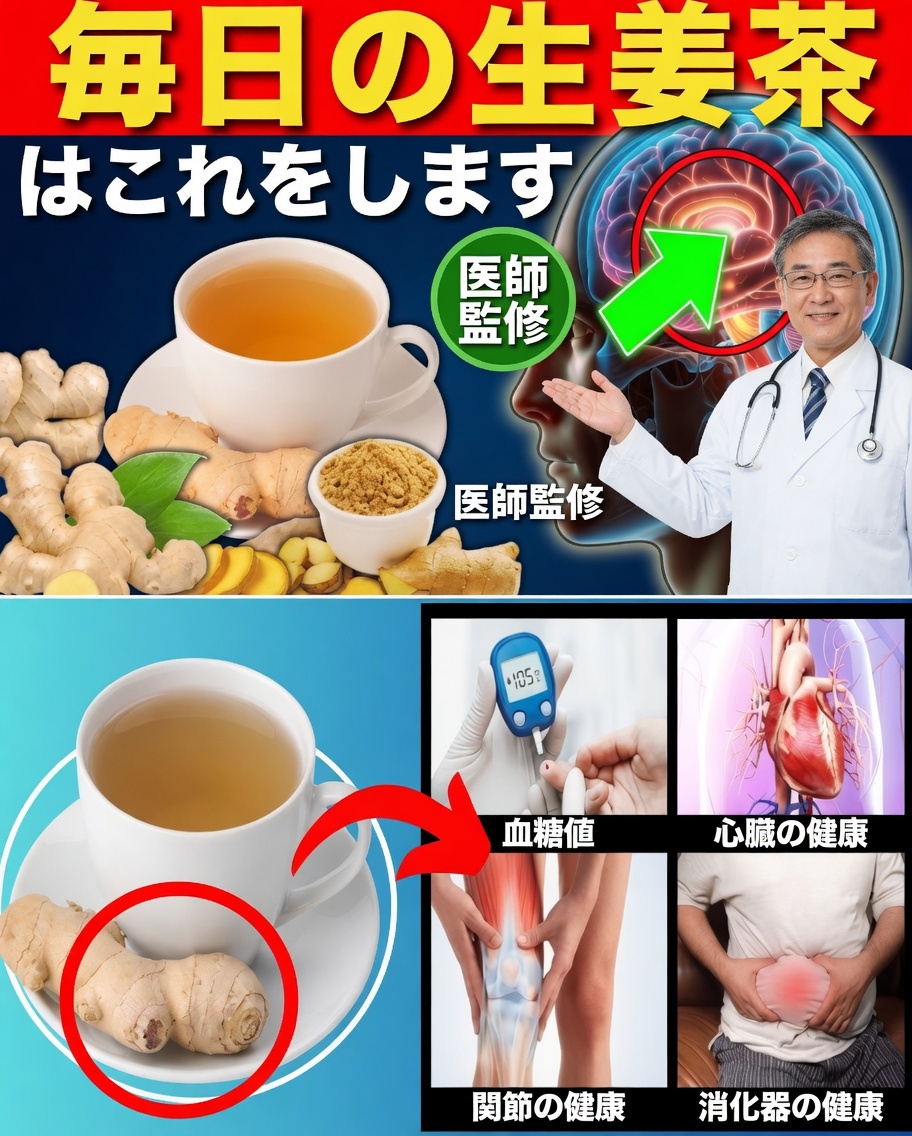自然な活力のために毎日生姜茶を飲むべき10の強力な理由