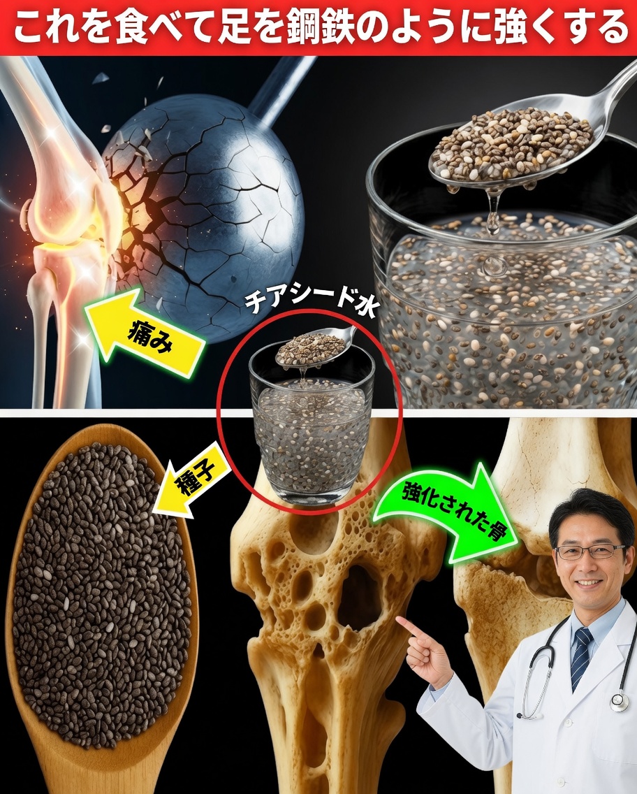 夜にスプーン1杯：加齢による骨を自然に強くするシンプルな習慣