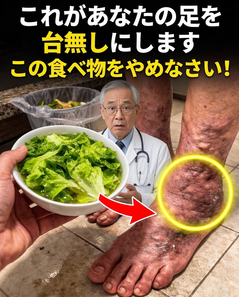 高齢者の皆さん、注意：足のしびれや感覚麻痺を悪化させる可能性のある15の食品