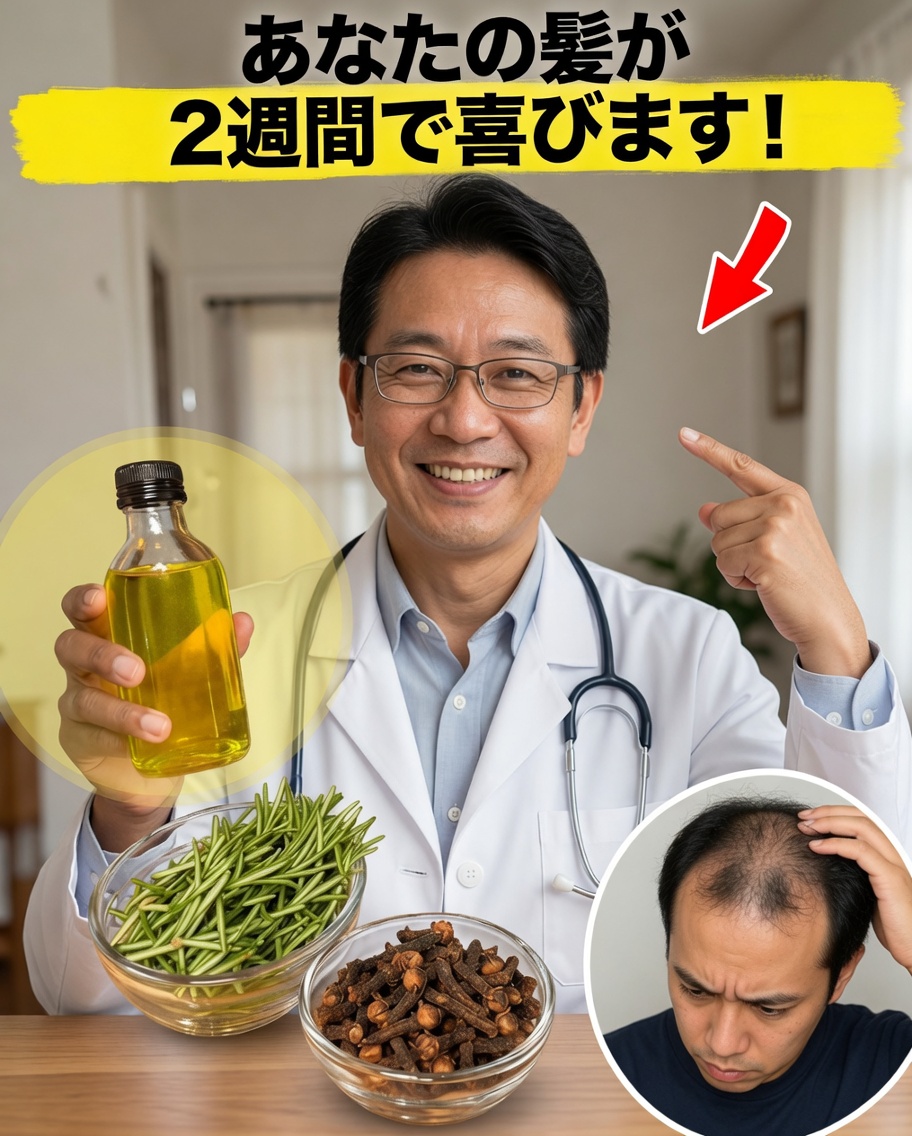 このシンプルなキッチンの組み合わせで、数週間で髪をより太く健康にできる？