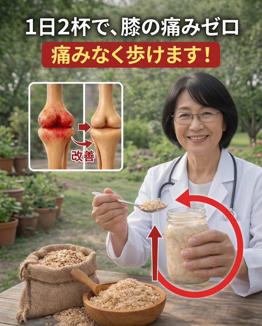 朝食のちょっとした変化で、年を重ねても膝と動きやすさを保つのに役立つ方法を発見