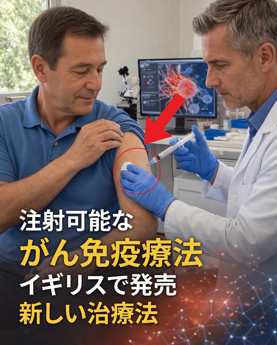 イングランドで5分でできる新しいがん注射：この免疫療法の進歩について患者が知っておくべきこと