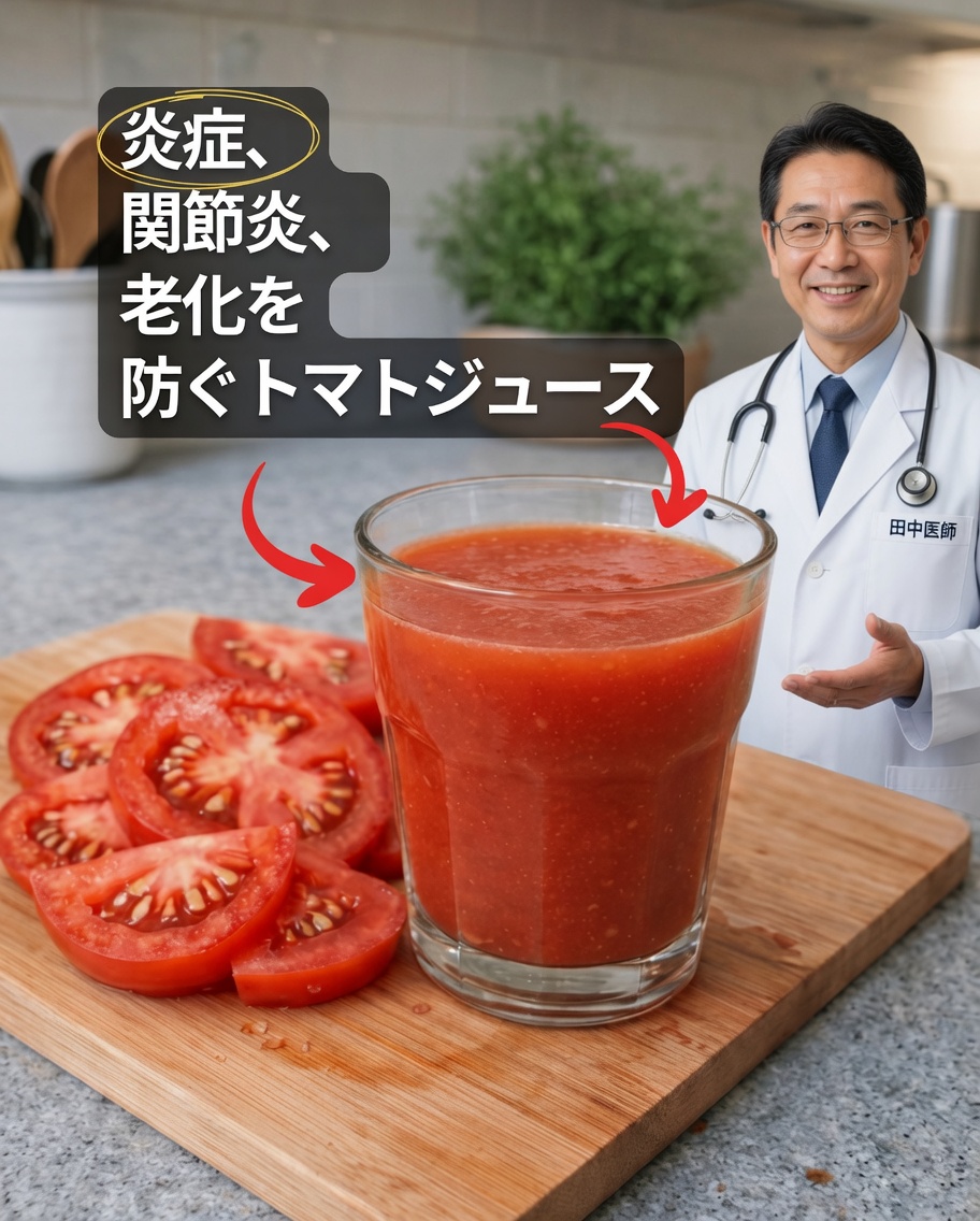 健康愛好家を魅了しているシンプルな毎日の習慣を発見：新鮮なトマトジュース