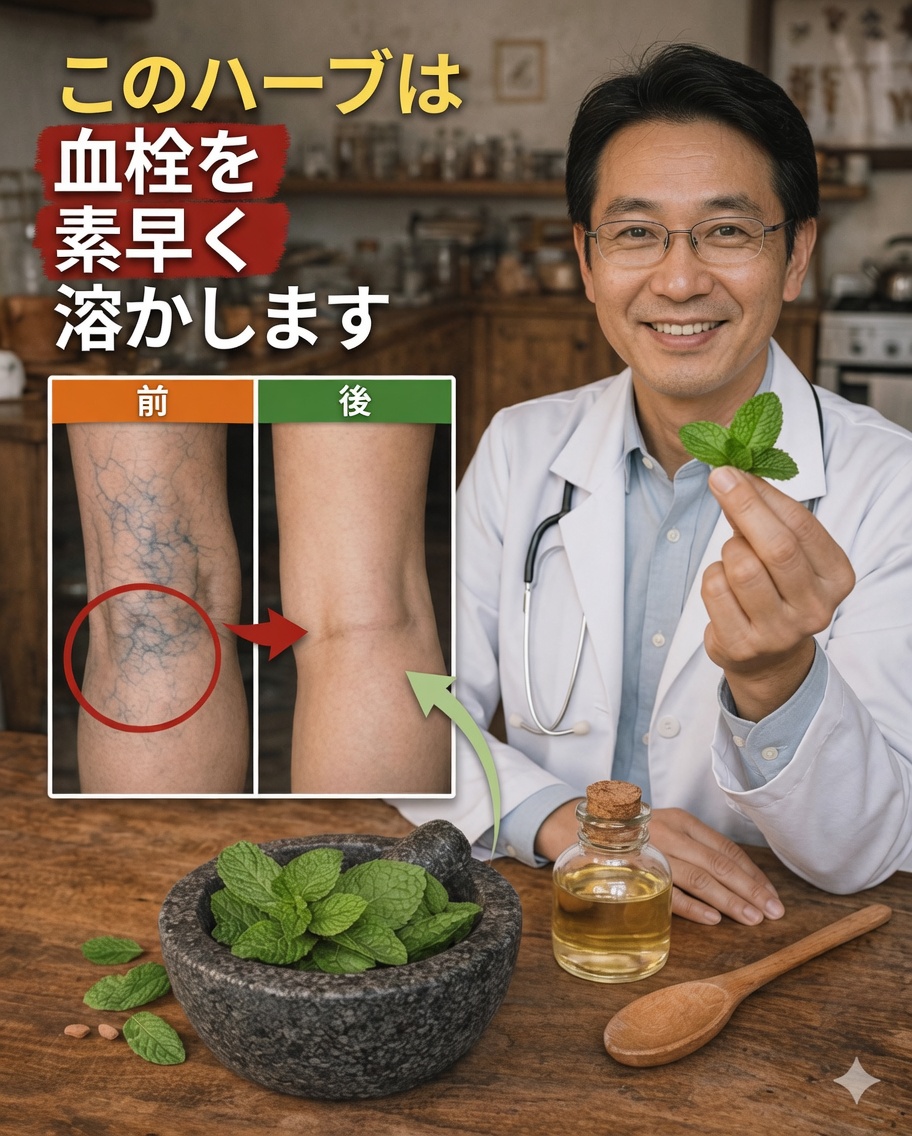 脚の血行を自然に改善するのに役立つ可能性のある5つの強力なハーブを発見しよう