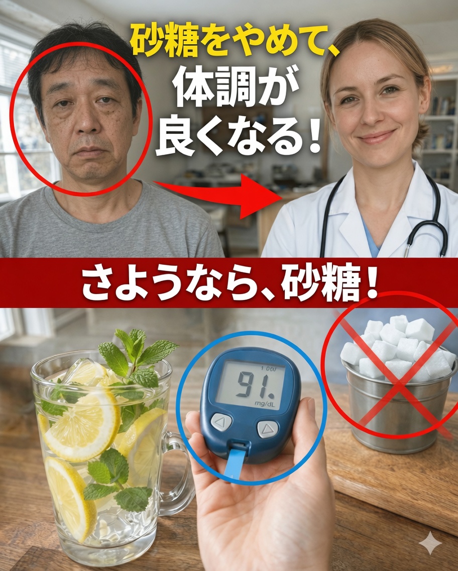 毎朝これを飲んで、健康的な血糖値を維持するのに役立てましょう