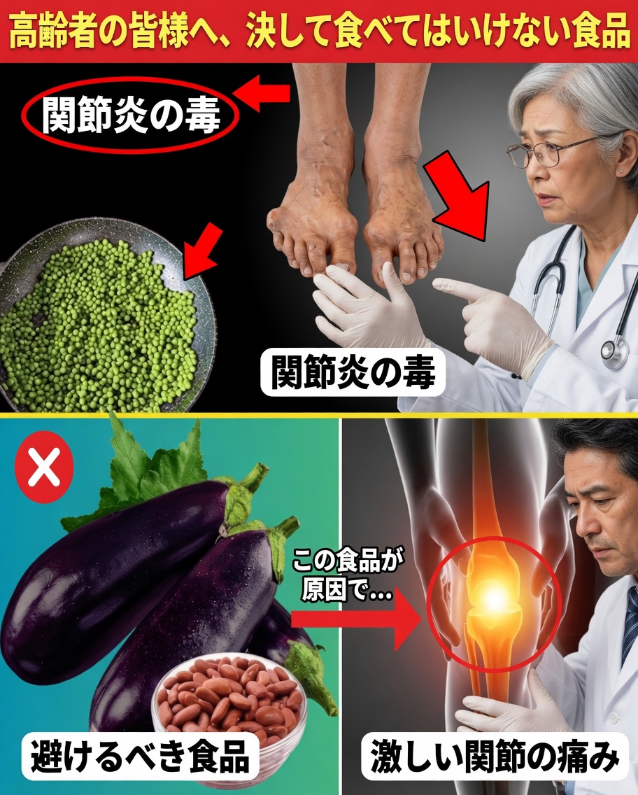 シニアの関節炎を悪化させる隠れた食品10選――今日から避けよう