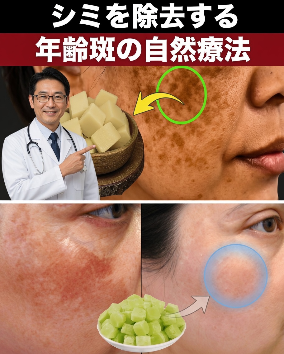 たった20日で色素沈着・肝斑・シミを自然に消す――日本の長寿の知恵に着想を得て