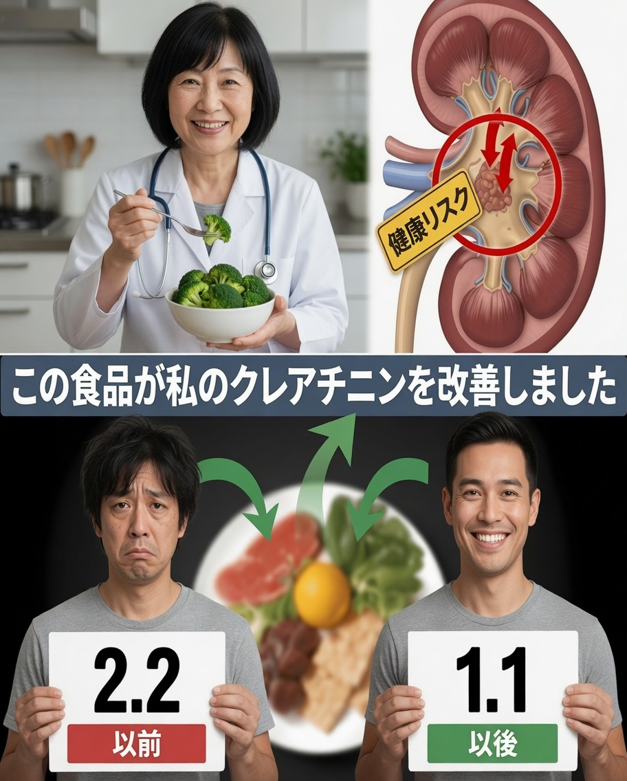 シニアの皆さん：この食べ物をずっと無視し続けると、クレアチニンは決して改善しないかもしれません！