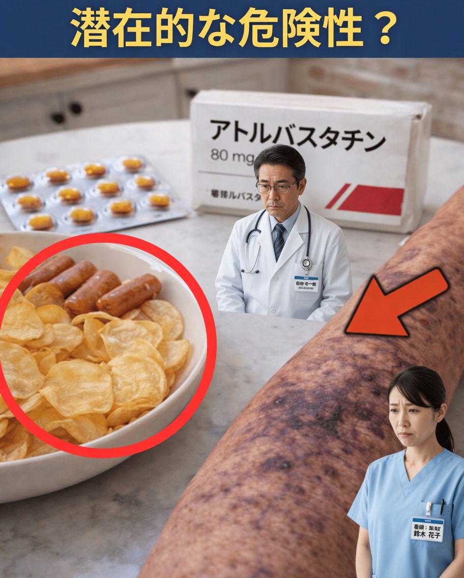 注意すべき、あまり知られていないアトルバスタチンの副作用15選