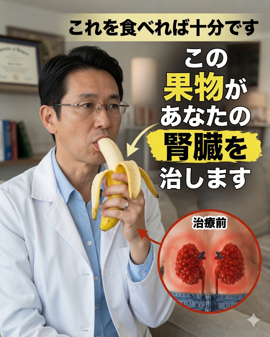 クレアチニンが高い？夜に食べて腎臓の自然な解毒をサポートする果物4選