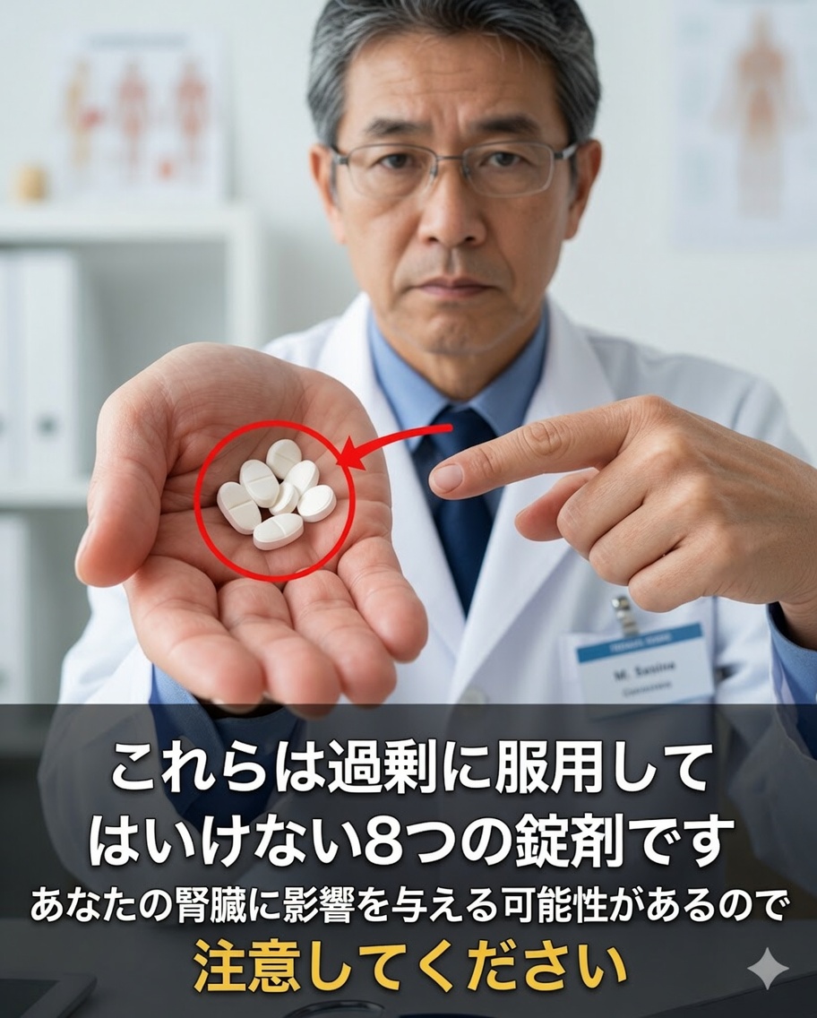 腎臓に害を及ぼす可能性のある一般的な薬8選（そして自己判断での服用が危険な賭けである理由）