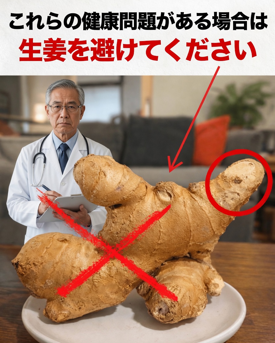 医師が警告：生姜があなたにとって最良の選択ではない可能性がある健康状態6つ