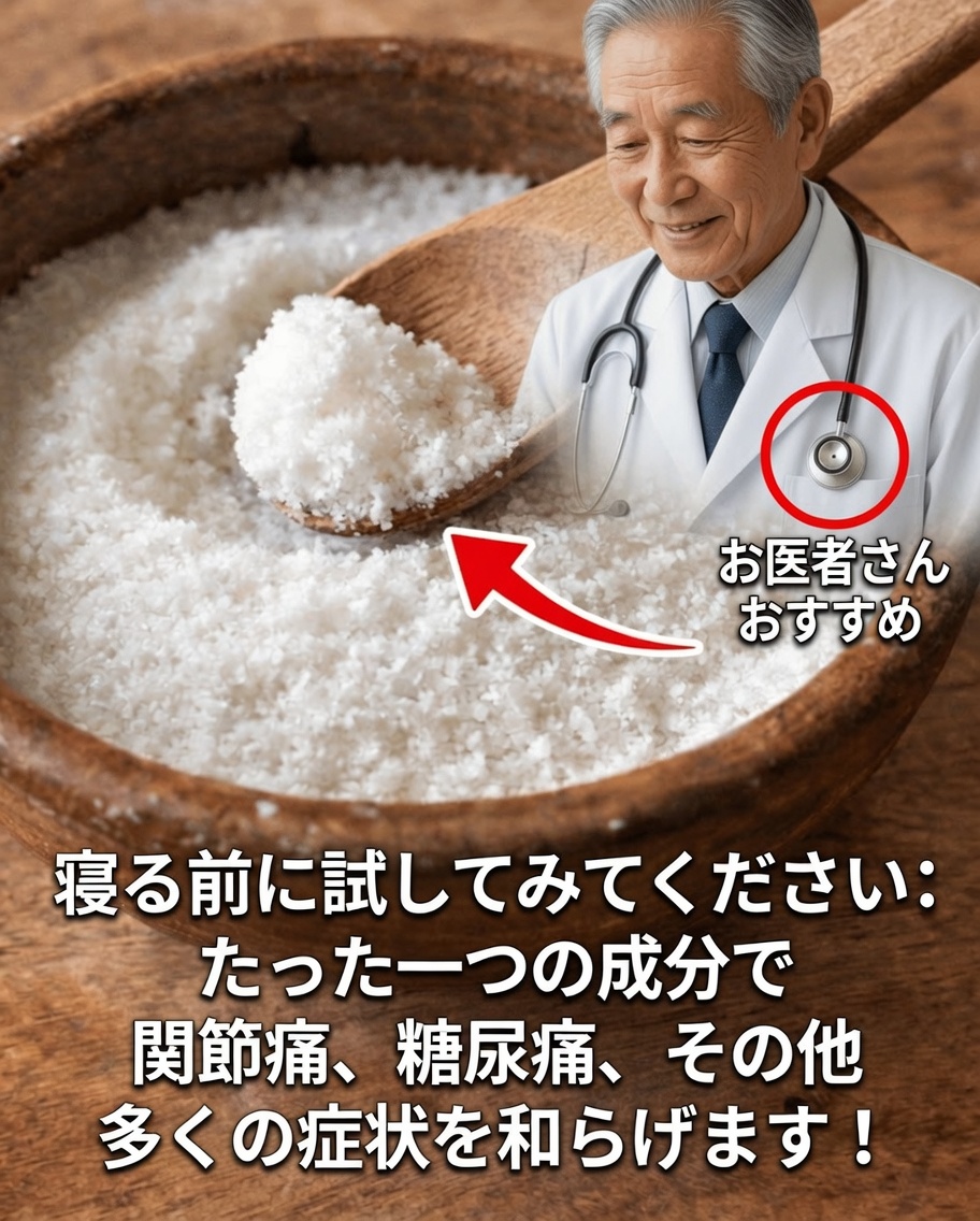 寝る前のシンプルなミネラルが健康を変える？マグネシウムの力を発見しよう