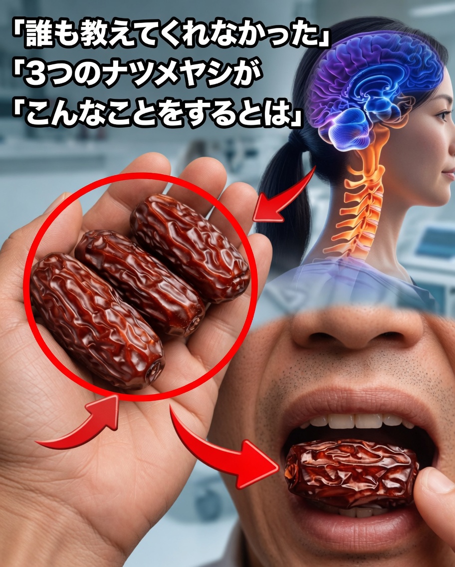 1日3粒のデーツを食べる驚きの効果：試す価値のあるシンプルな習慣