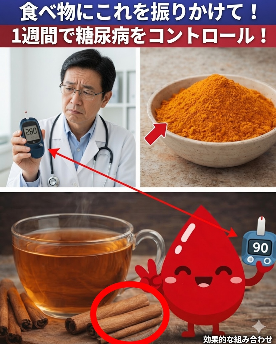 60歳以上？これを毎日ふりかけるだけで、たった7日で血糖値の安定をサポート