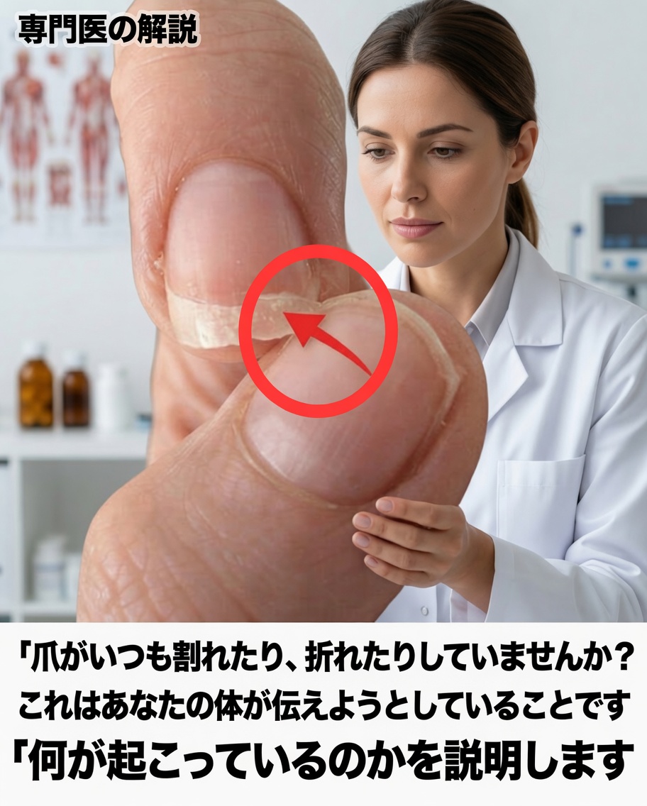 弱くて割れやすい爪？体が発している隠れた10のサイン――そして素早く解決する方法