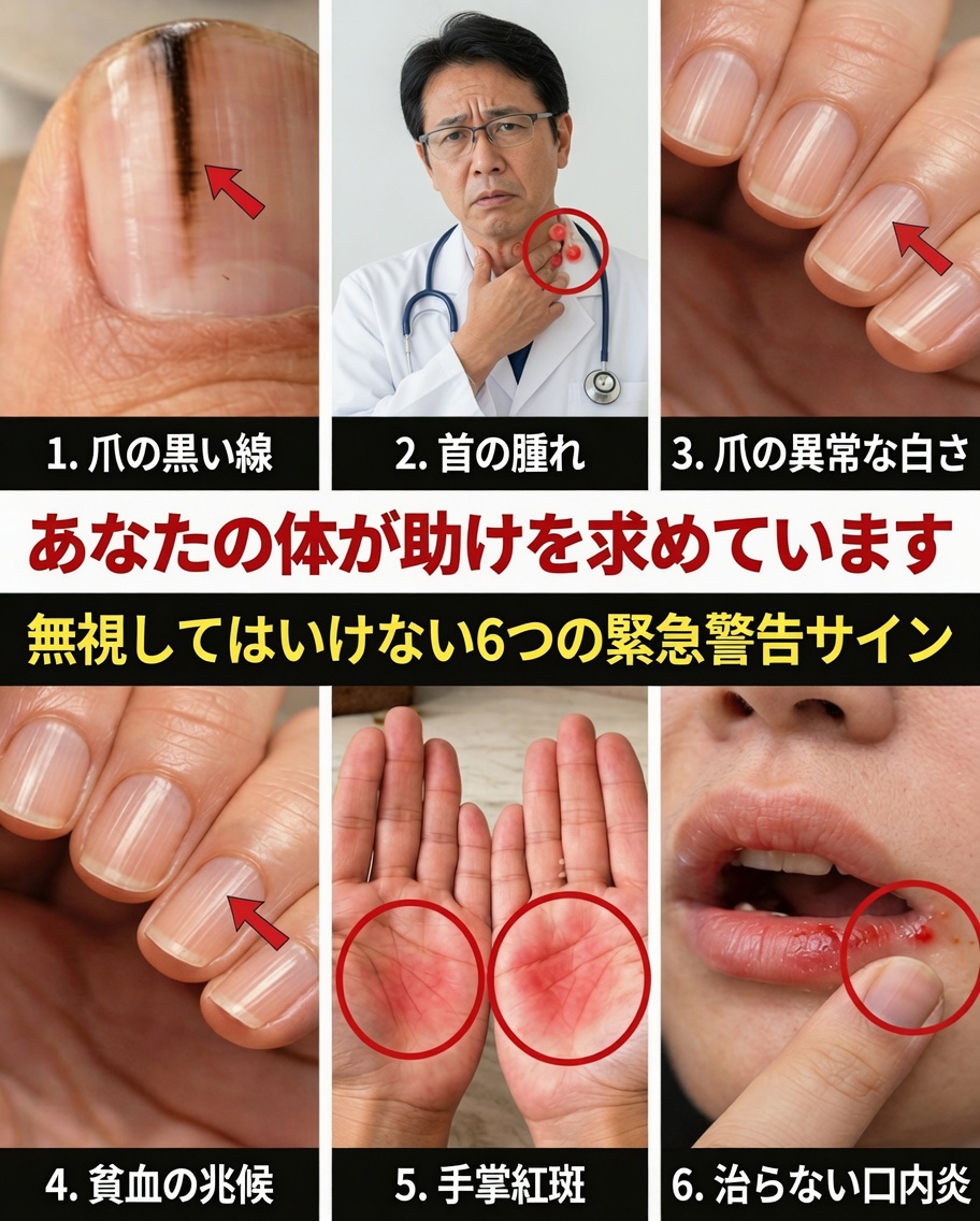 40歳を過ぎたら決して無視してはいけない体の危険信号6つ