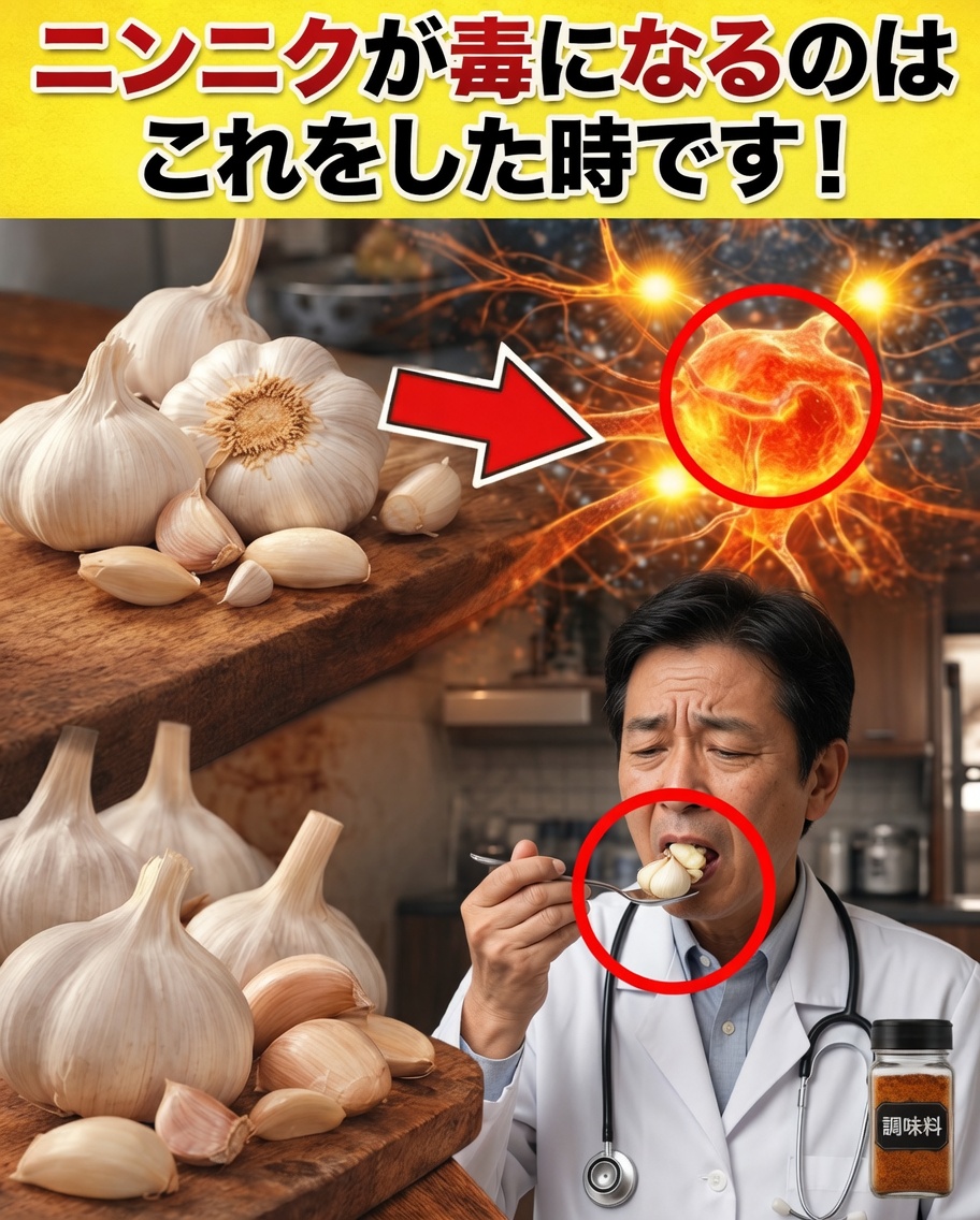 ニンニクを健康のために食べよう――しかし50歳を過ぎたら、この致命的な7つの過ちを絶対に犯すな