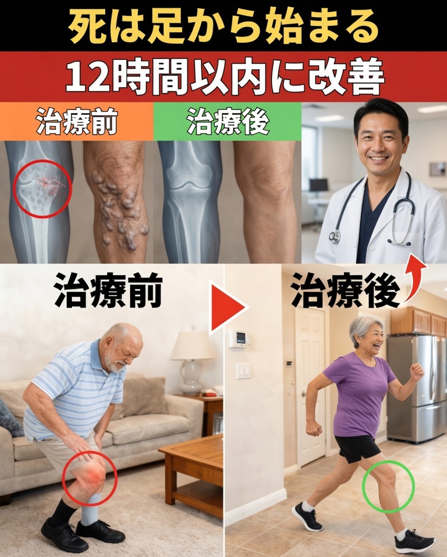 105歳の日本人医師が明かす：この8つの食品を食べれば、たった12時間で脚が20歳若返ったように見えるかもしれない
