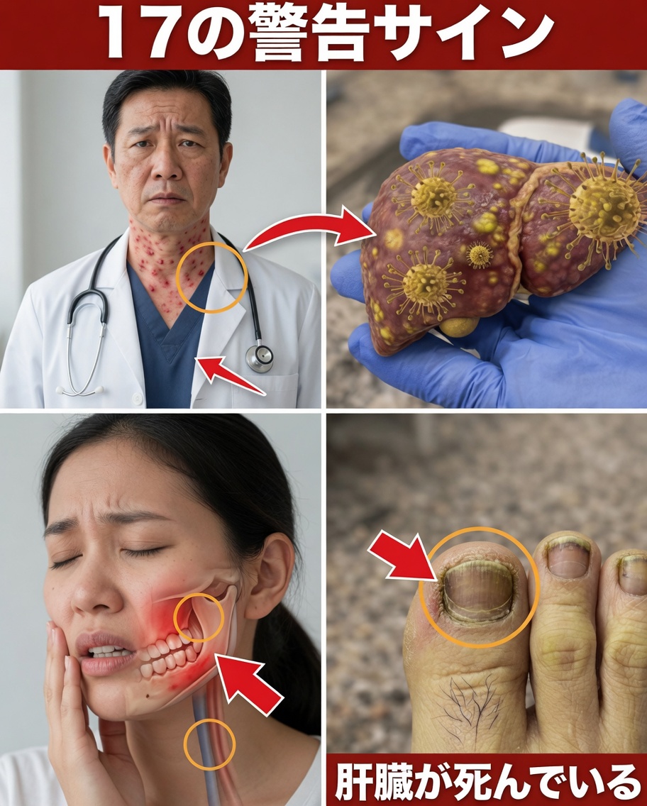 あなたの肝臓は警告サインを送っていますか？見逃してはいけない脂肪肝疾患の17の症状