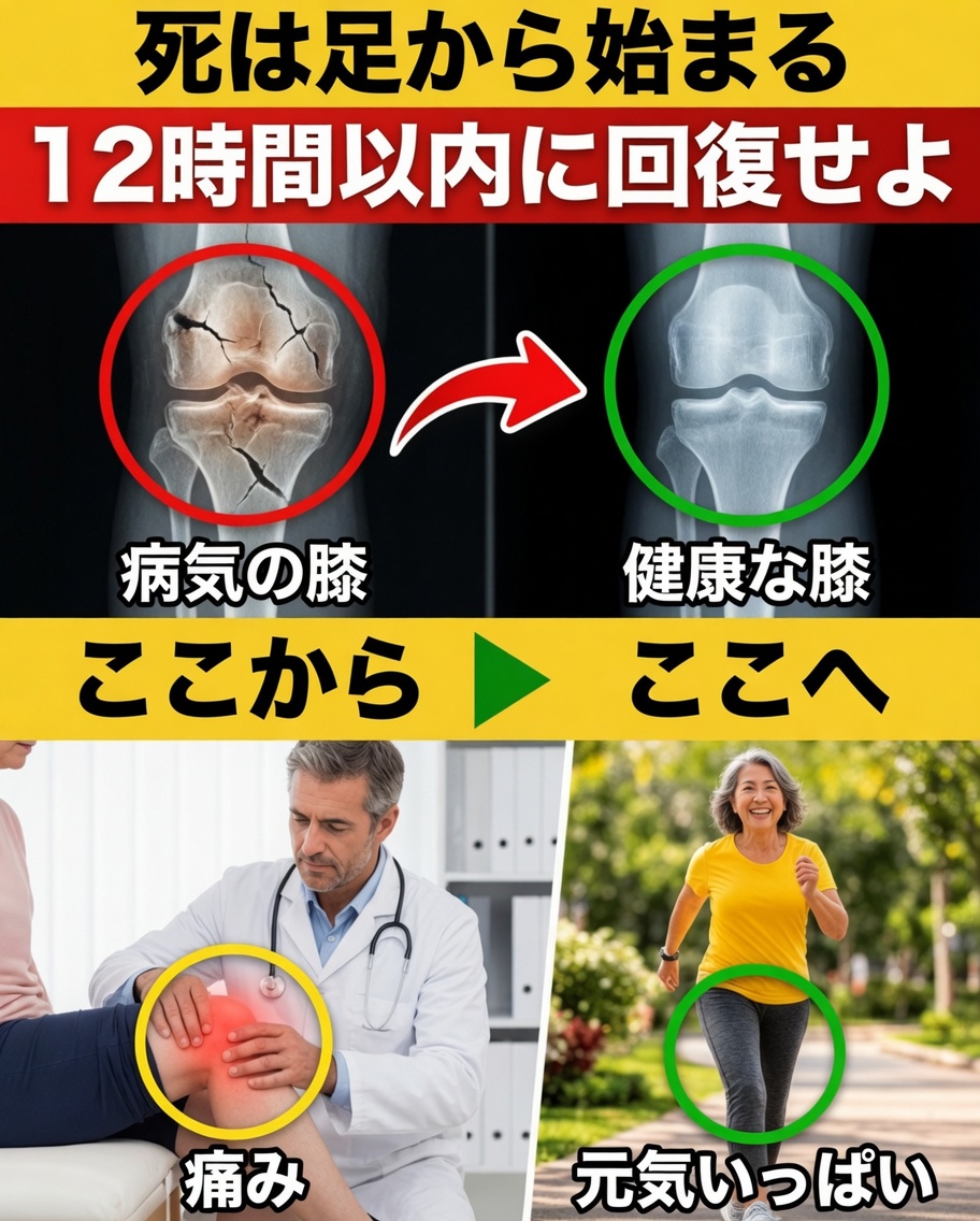 日本最高齢の医師が明かす：60歳以降に脚を強化し、可動性を高める栄養豊富な食品8選