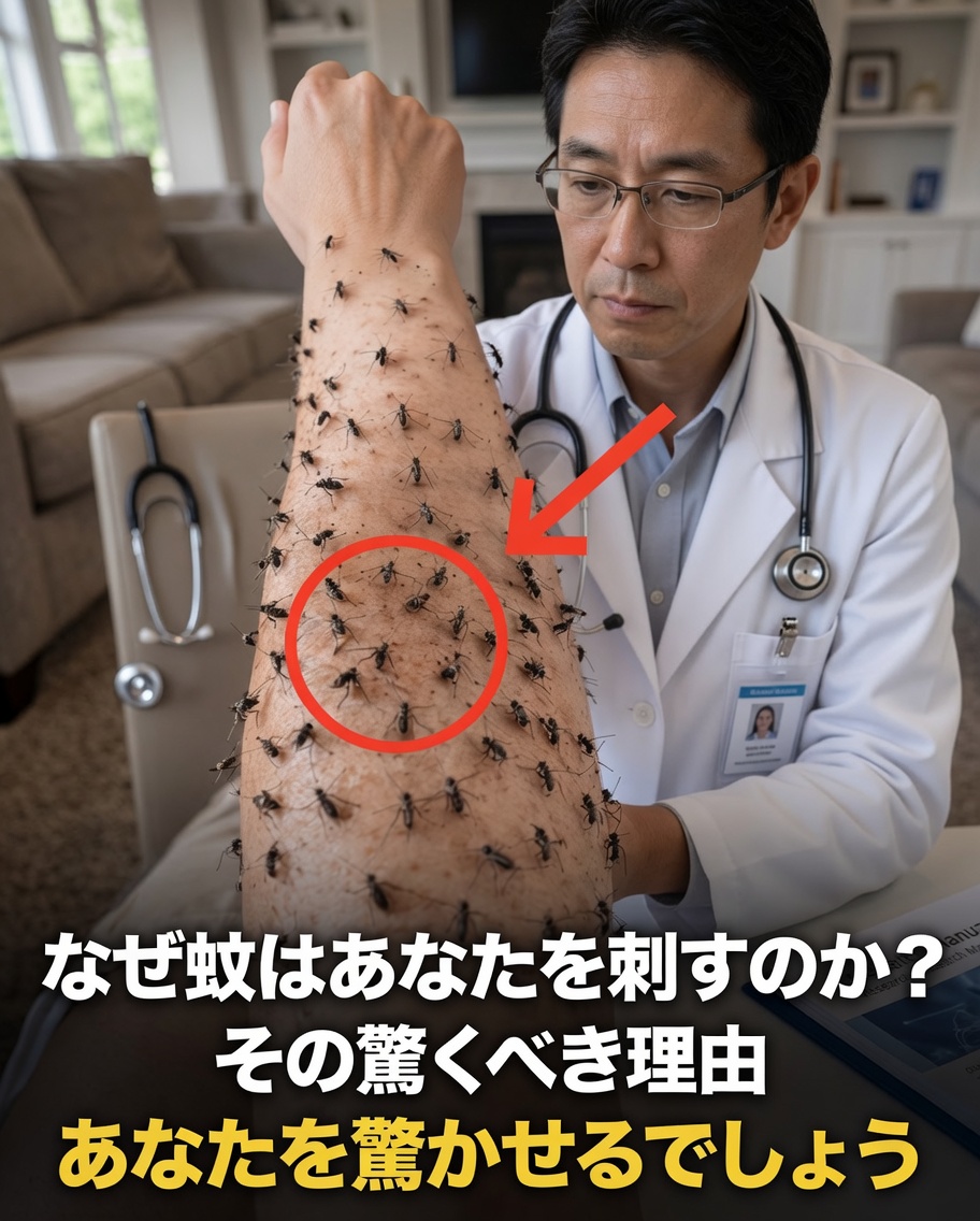 なぜ蚊はいつもあなたを選ぶのか：彼らが好む標的の裏にある科学
