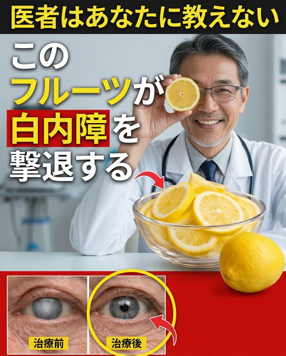 高齢者：寝ている間に目を守るためにこの3つの柑橘類を摂取しましょう