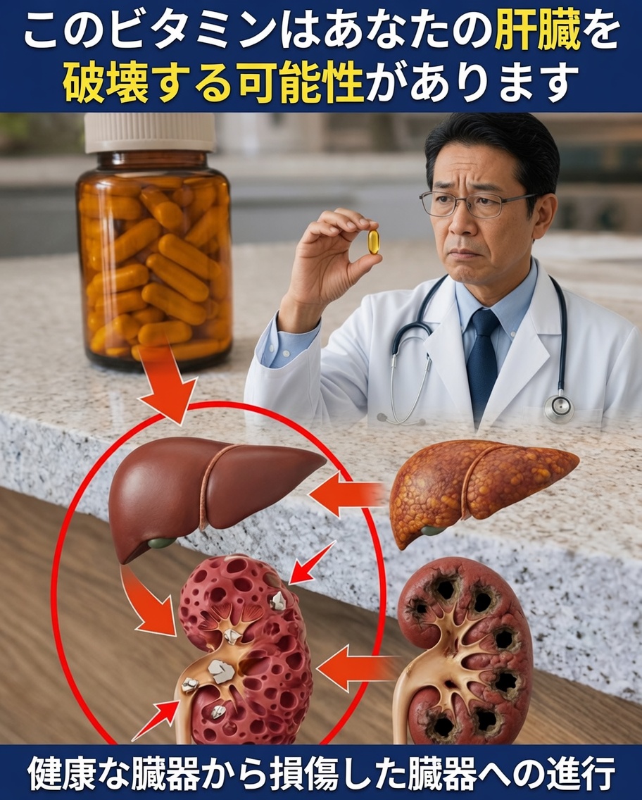 肝臓と腎臓にリスクをもたらす可能性のあるサプリメント9選――知っておくべきこと