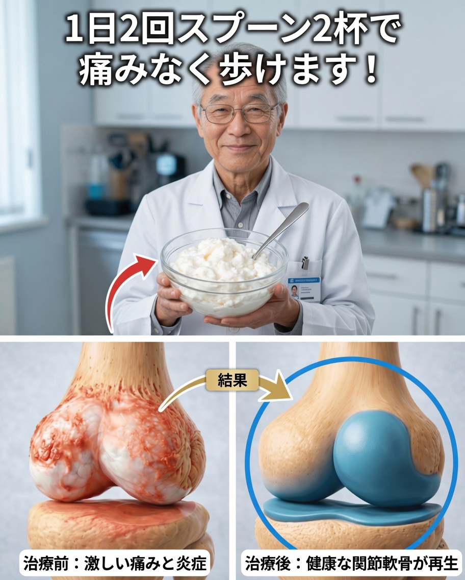 97歳の整形外科医が明かす：このシンプルな食品が、加齢とともに膝の軟骨を健康に保つのに役立つ可能性があります