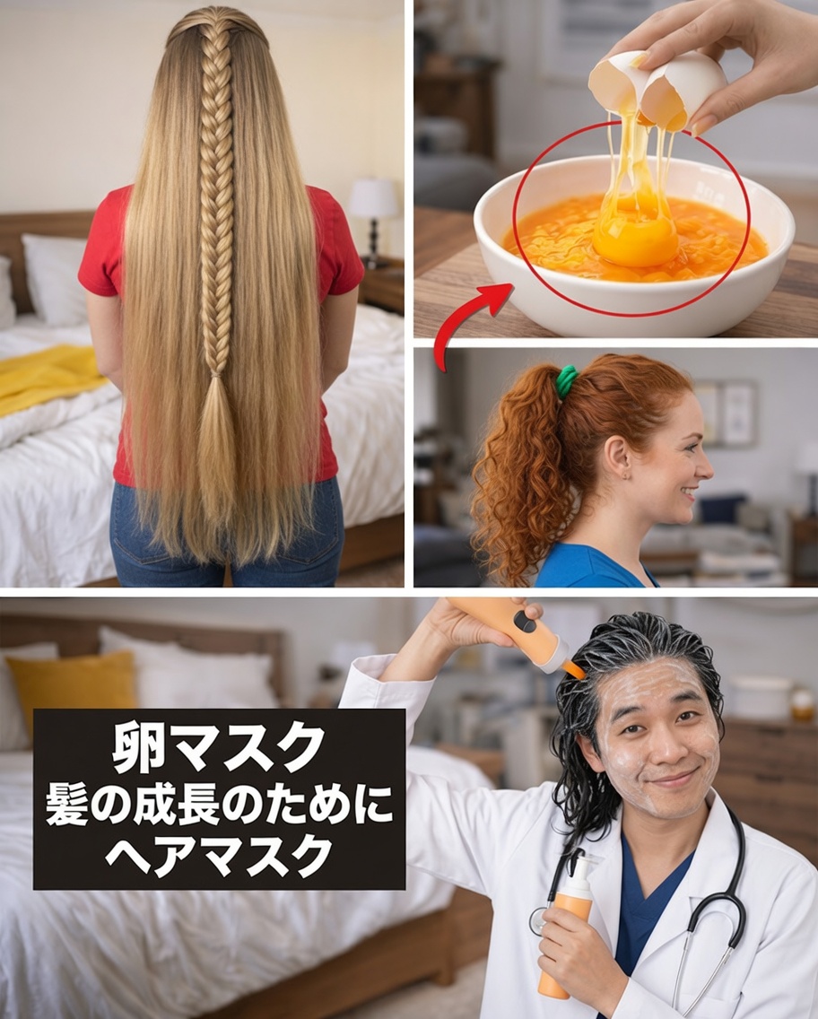 卵とオリーブオイルを髪に3日間使ってみた――本当に起きたこと（やる価値はある？ない？）