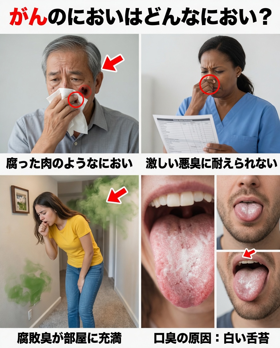 がんの可能性を示す見逃せない8つの微妙な体臭サイン