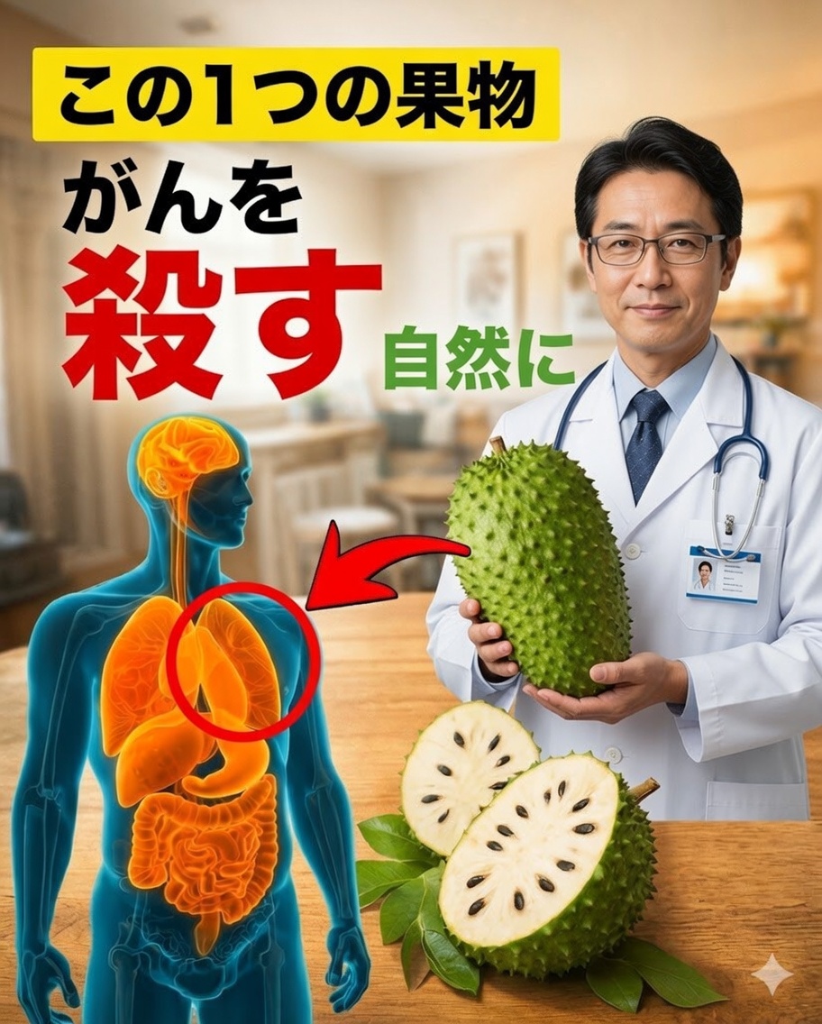 高齢者向け：がん対策の第1位の果物――おそらく聞いたことがないはず