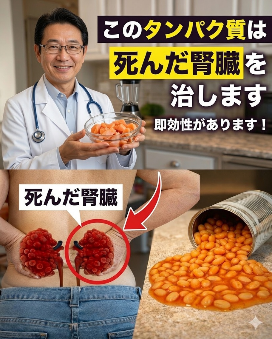 腎臓に問題のある高齢者：避けるべき6つのたんぱく質と、より安全な4つの選択肢