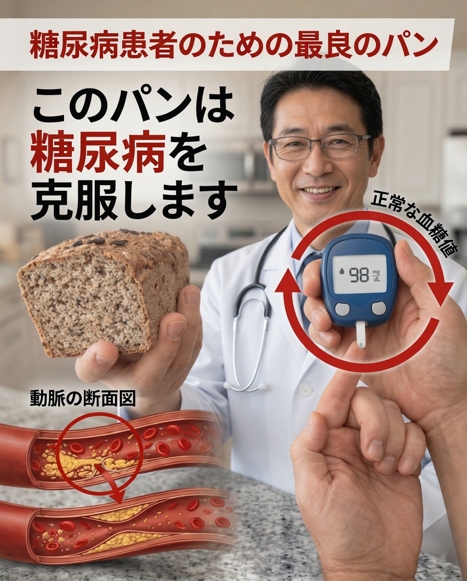 血糖値の急上昇を抑えるのに役立つ、糖尿病患者におすすめのパン5種類