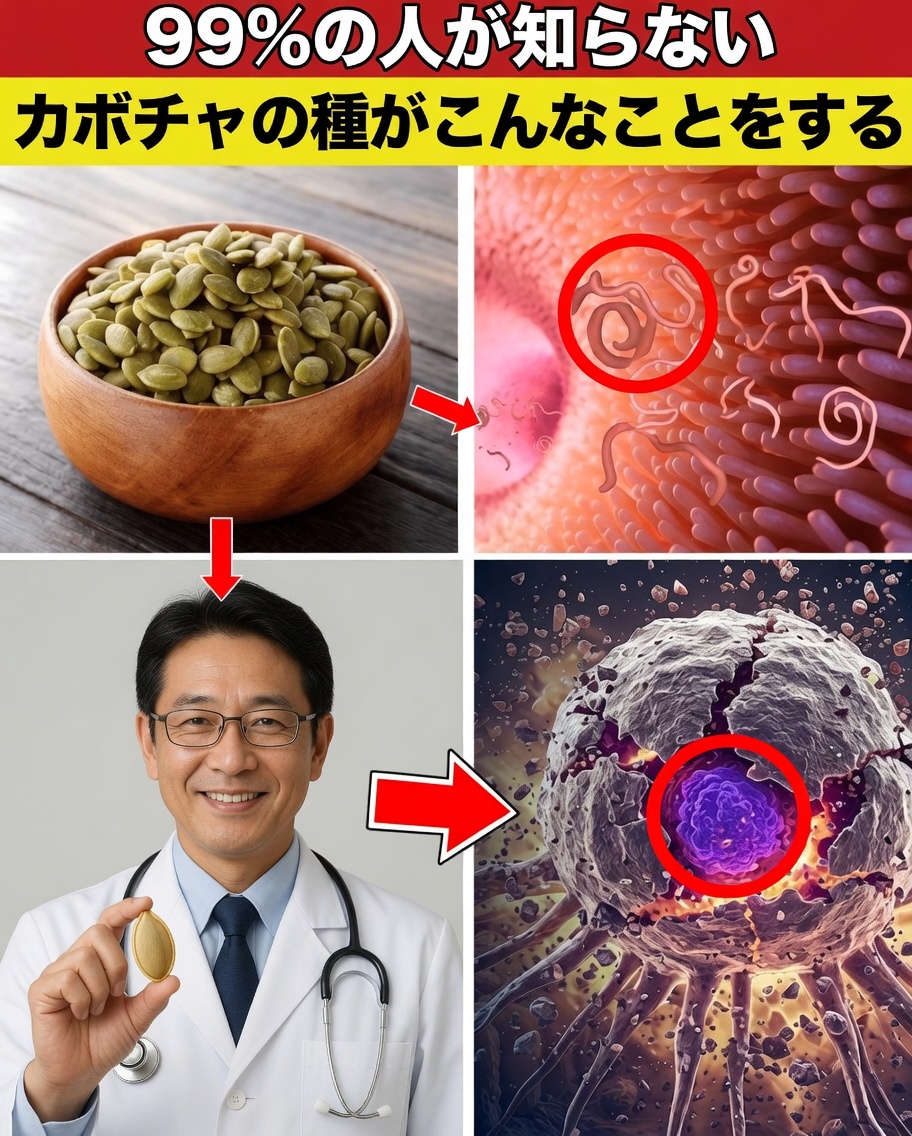 毎日かぼちゃの種を食べる——自然に健康を劇的に変えうるシンプルな習慣