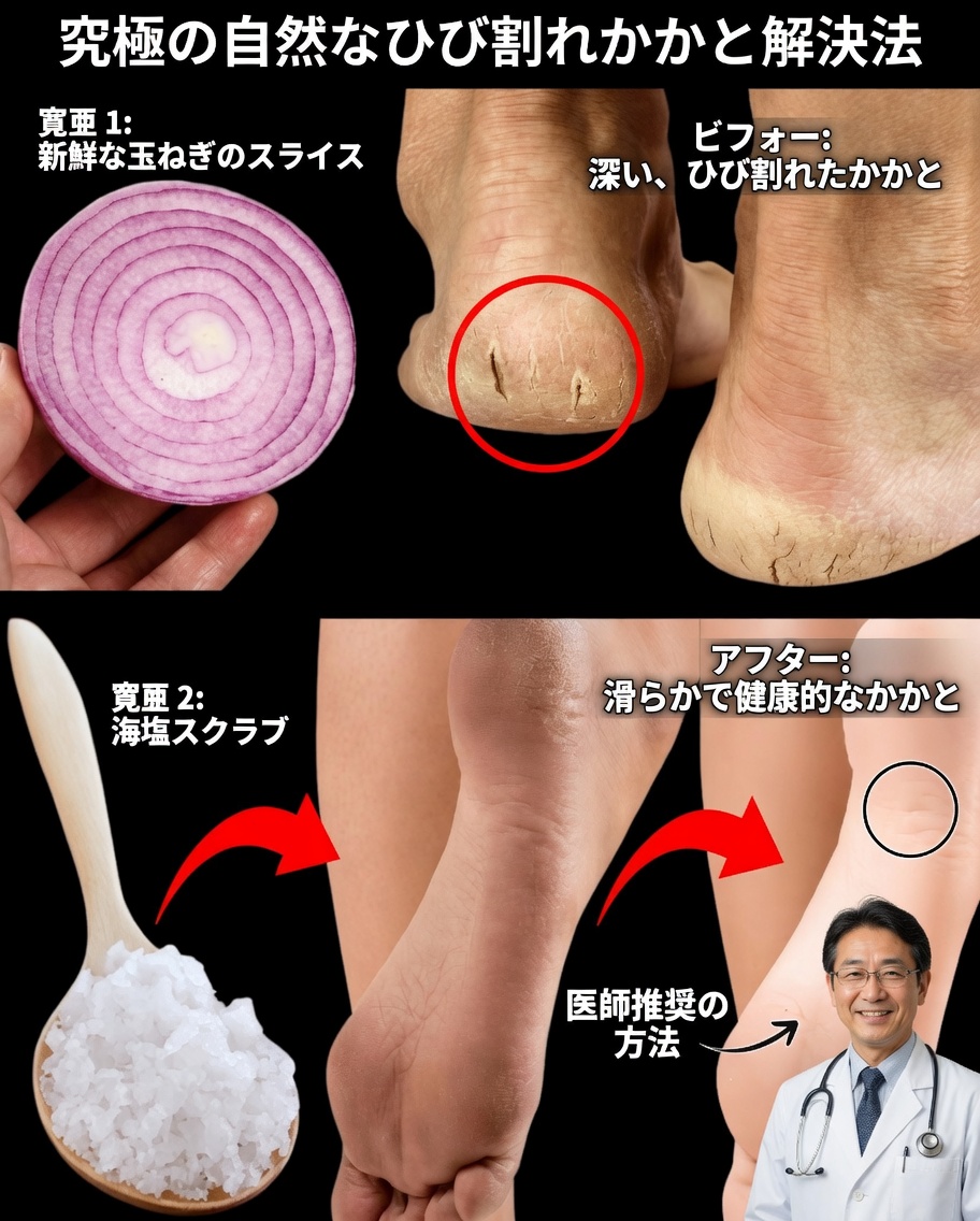 ひび割れたかかとを治し、柔らかく美しい足を取り戻すための自然な家庭療法5選